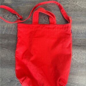 BAGGU Vibrant Red Tote Bag